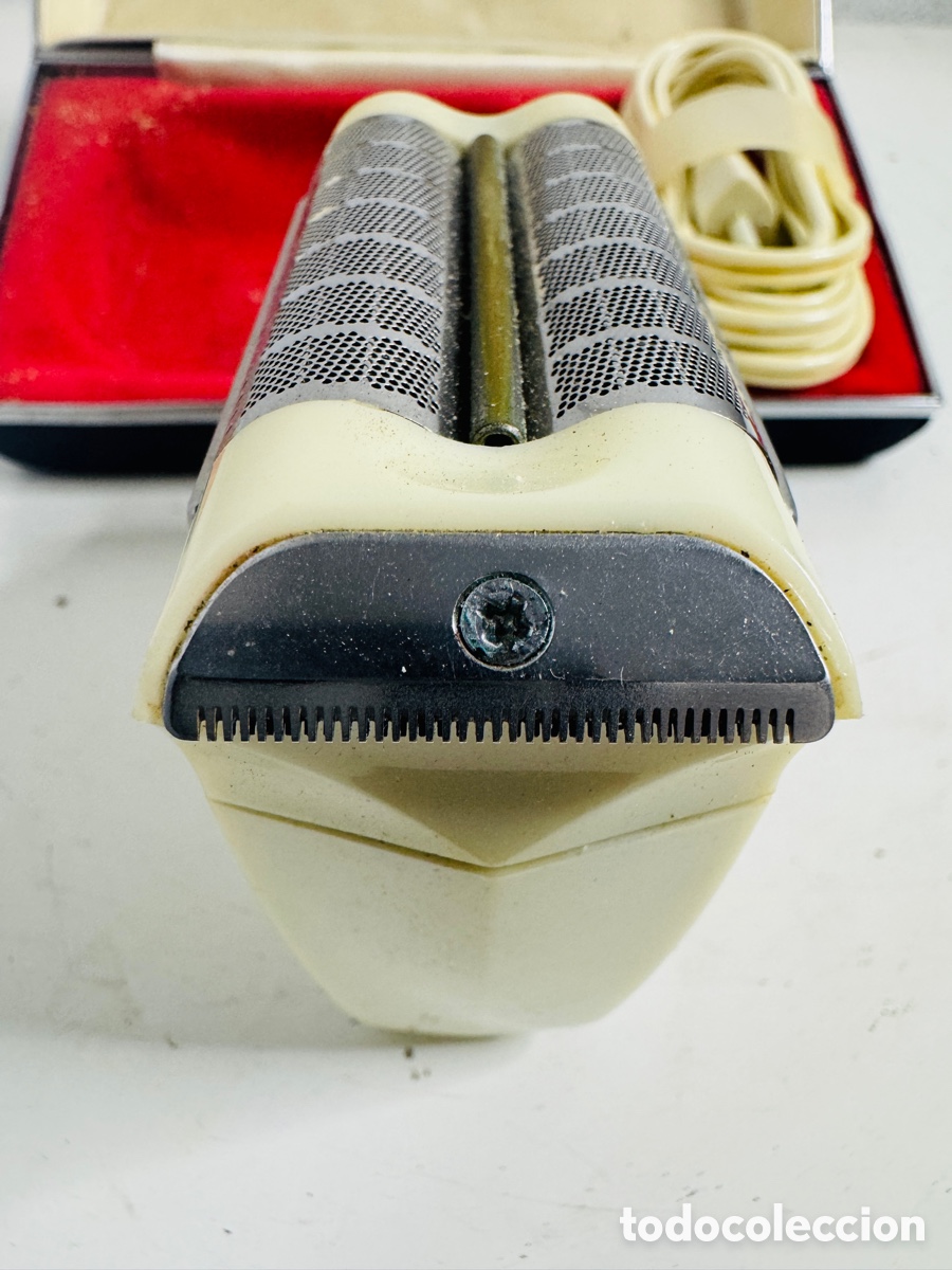 Antig&uuml;edades: afeitadora el&eacute;ctrica Sunbeam Shavemaster 1950s - Foto 8