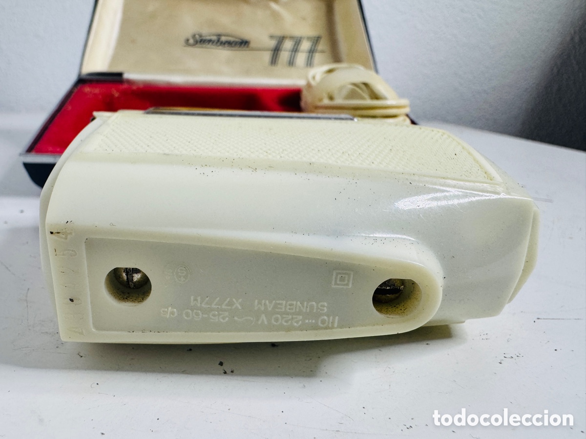 Antig&uuml;edades: afeitadora el&eacute;ctrica Sunbeam Shavemaster 1950s - Foto 11