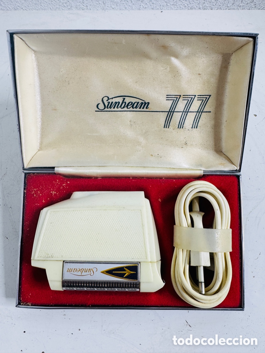 Antig&uuml;edades: afeitadora el&eacute;ctrica Sunbeam Shavemaster 1950s - Foto 1
