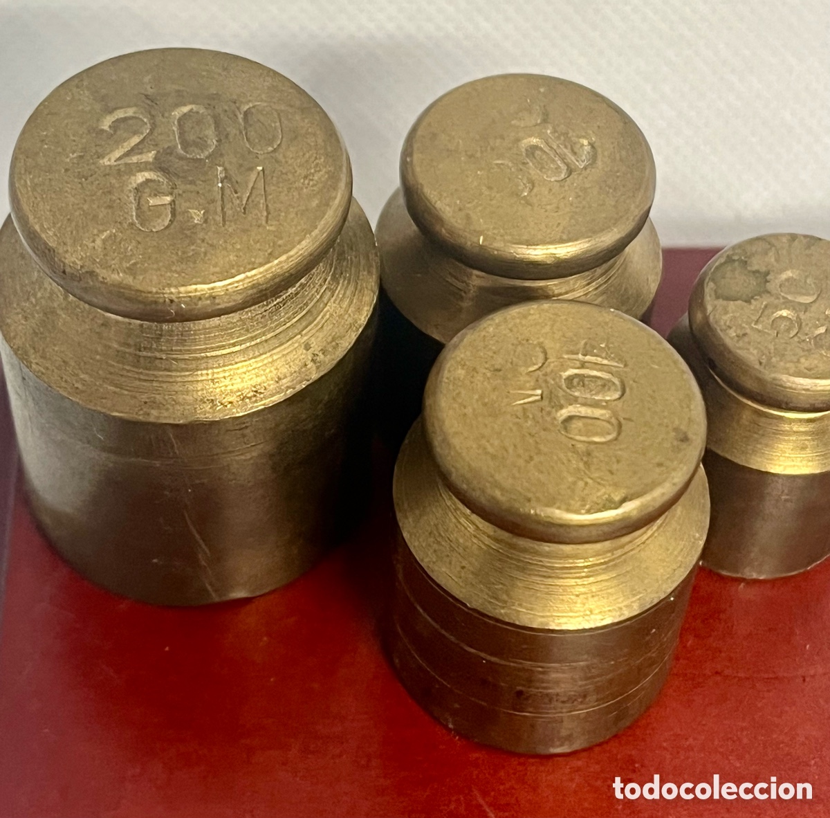 Antig&uuml;edades: Juego de 7 pesas de bronce - Foto 2