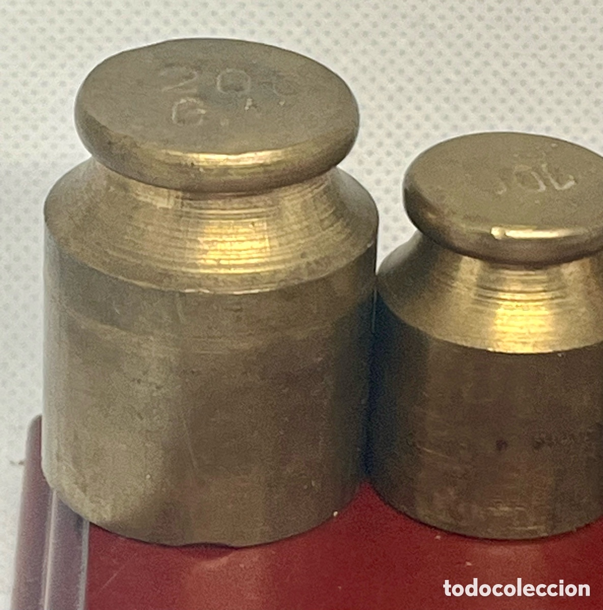 Antig&uuml;edades: Juego de 7 pesas de bronce - Foto 6
