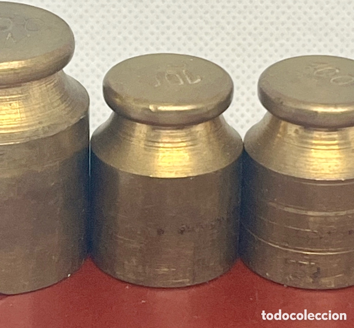 Antig&uuml;edades: Juego de 7 pesas de bronce - Foto 7