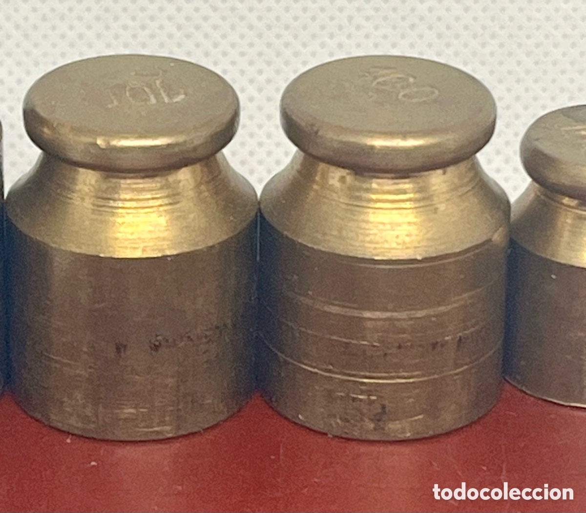 Antig&uuml;edades: Juego de 7 pesas de bronce - Foto 8