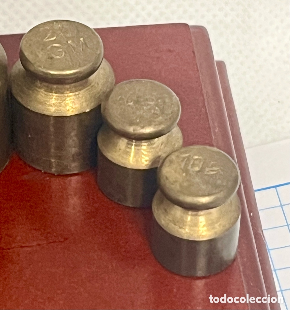 Antig&uuml;edades: Juego de 7 pesas de bronce - Foto 11