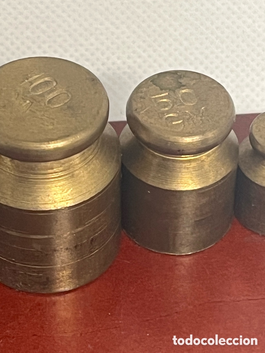 Antig&uuml;edades: Juego de 7 pesas de bronce - Foto 12