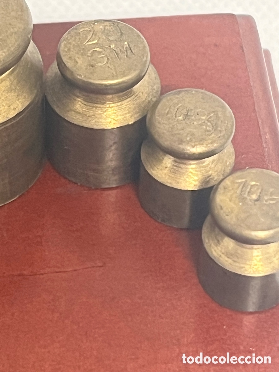 Antig&uuml;edades: Juego de 7 pesas de bronce - Foto 18