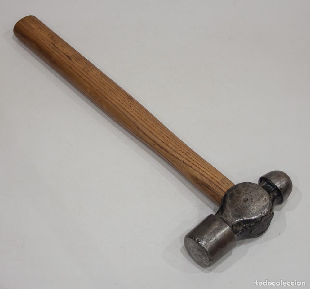 Antig&uuml;edades: ANTIGUO MARTILLO DE BOLA DE HERRERO. - Foto 1