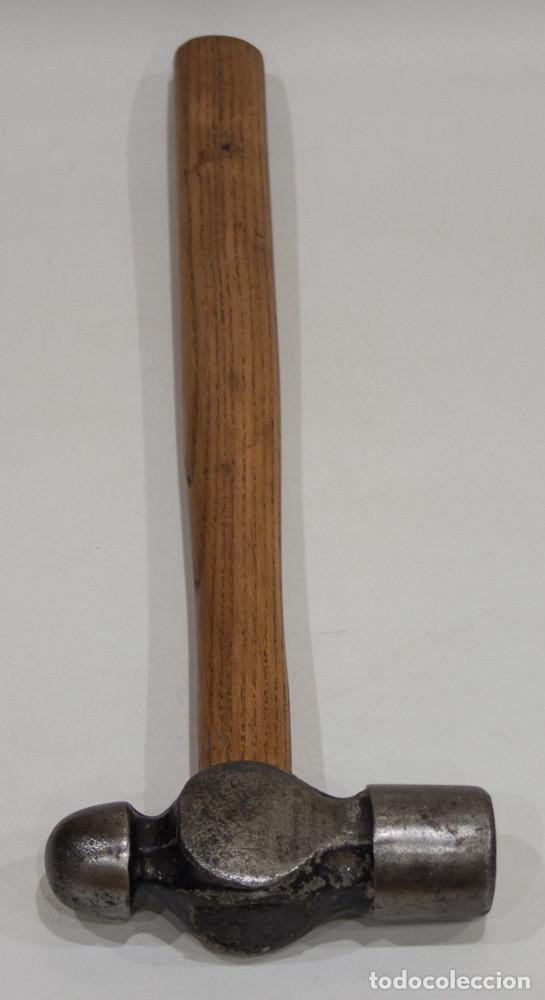 Antig&uuml;edades: ANTIGUO MARTILLO DE BOLA DE HERRERO. - Foto 2
