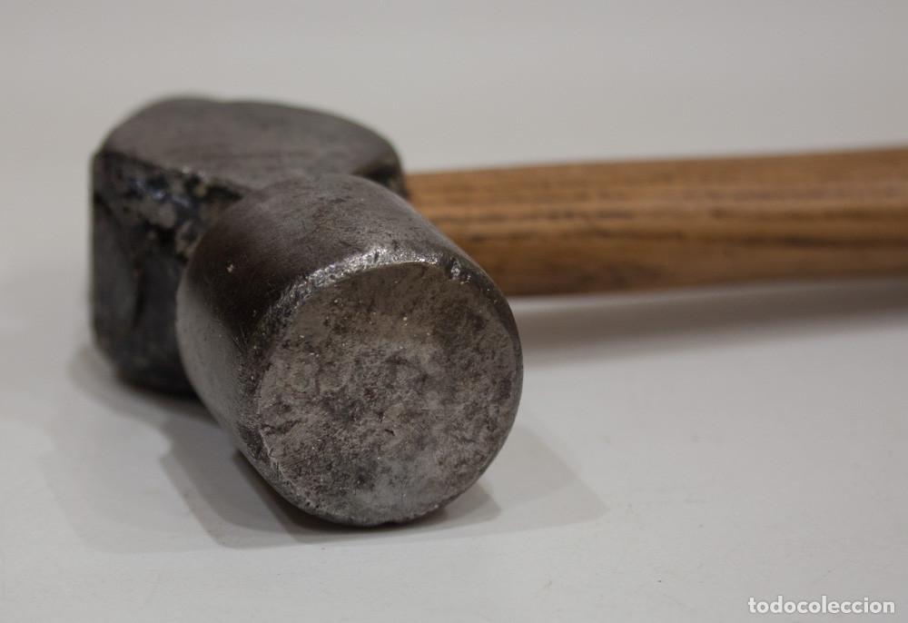 Antig&uuml;edades: ANTIGUO MARTILLO DE BOLA DE HERRERO. - Foto 5