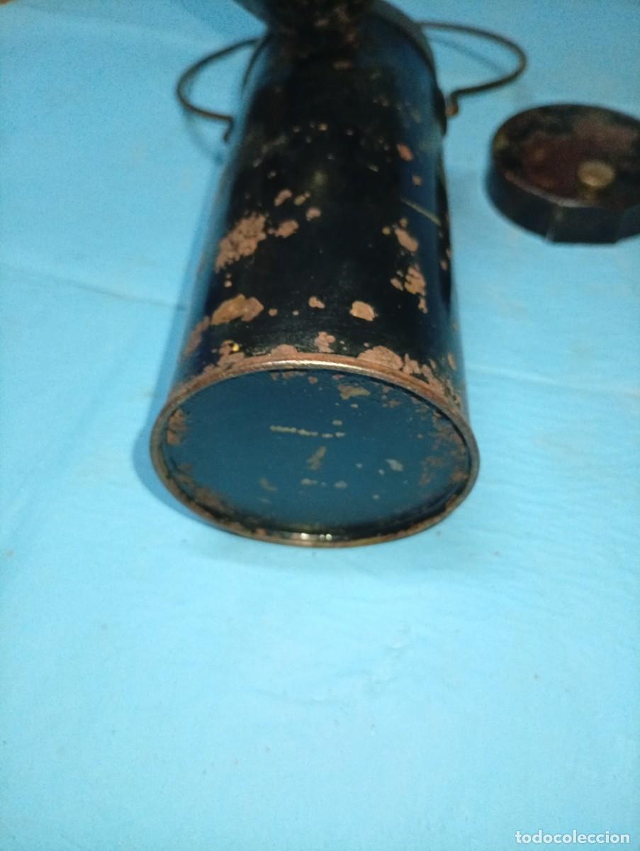 Antig&uuml;edades: ANTIGUA LINTERNA CON BATERIA - Foto 5