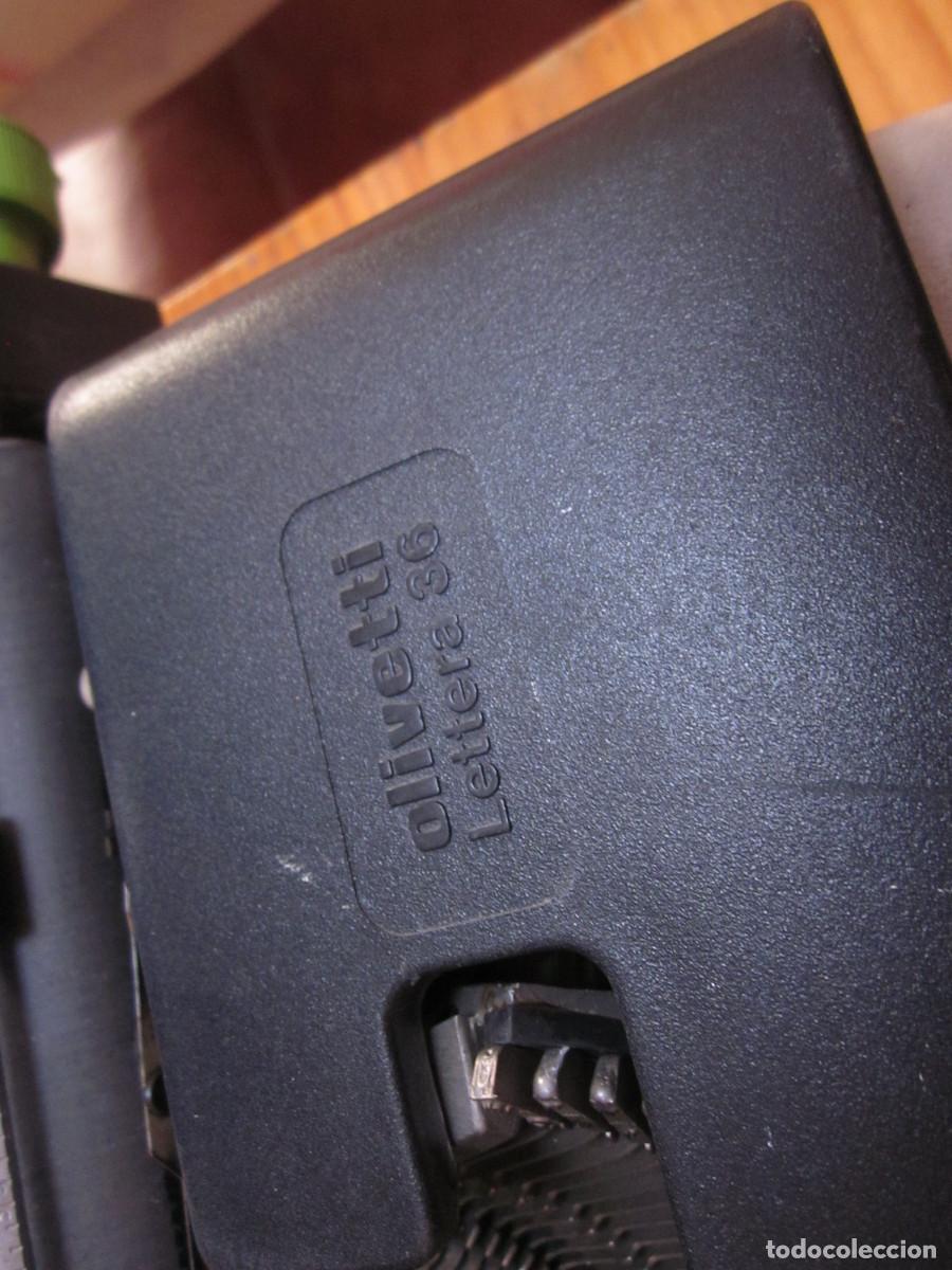 Antig&uuml;edades: M&aacute;quina de escribir OLIVETTI mod. Lettera 36 - Foto 3