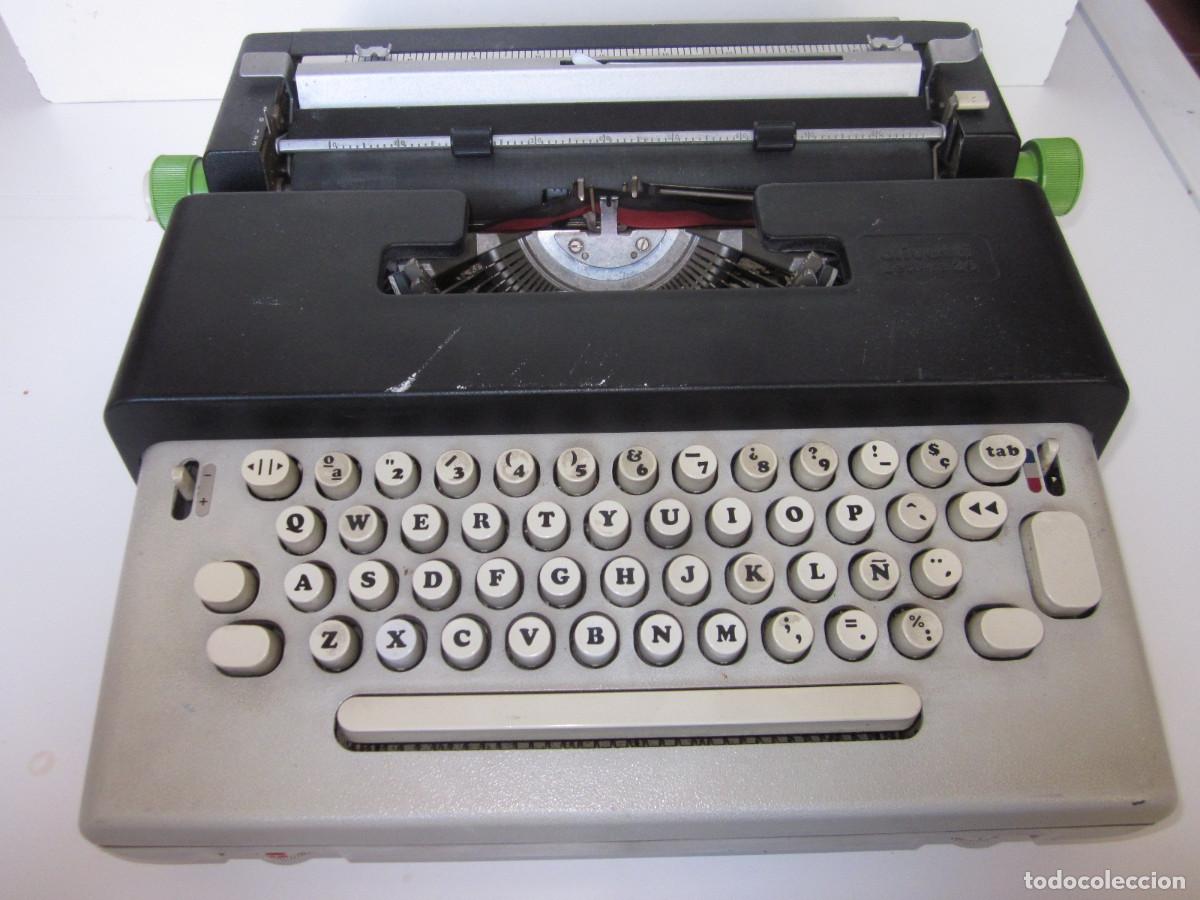 Antig&uuml;edades: M&aacute;quina de escribir OLIVETTI mod. Lettera 36 - Foto 17