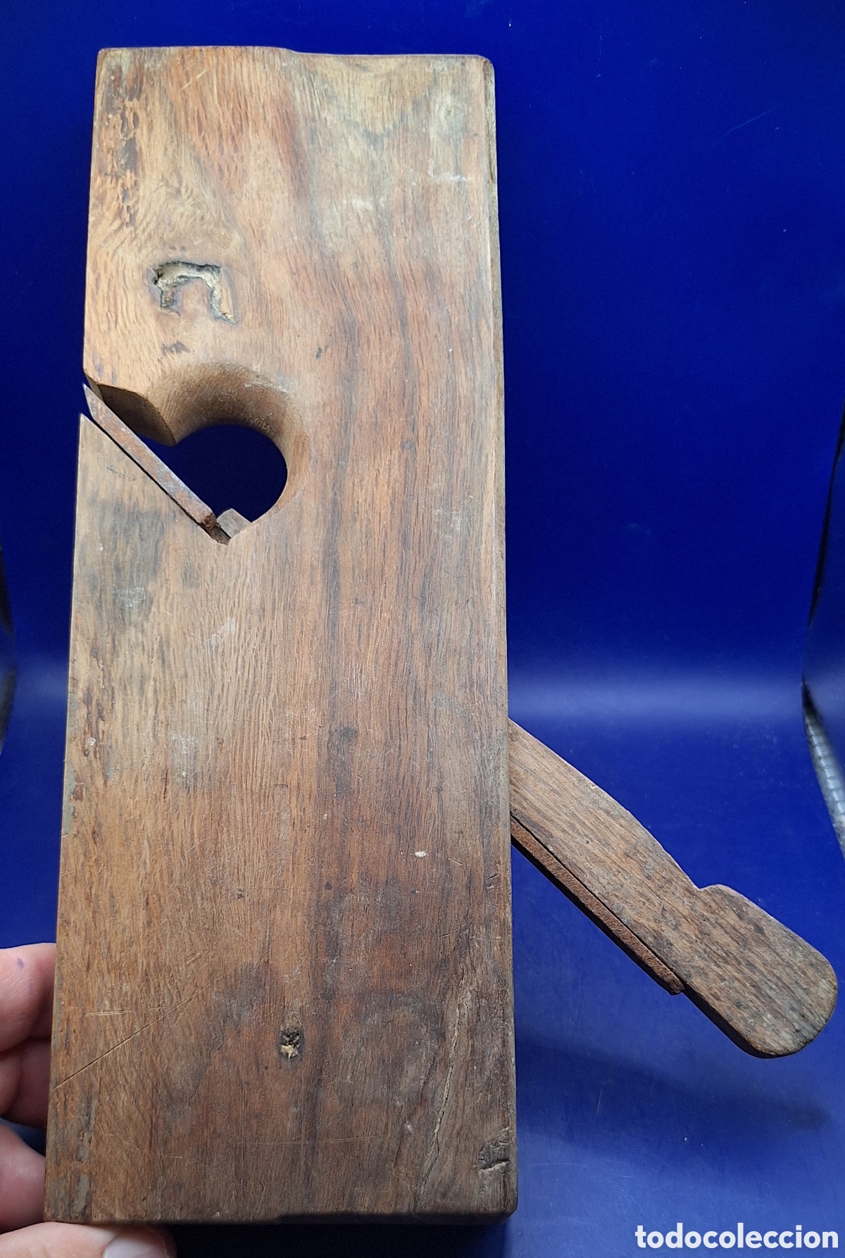 Antig&uuml;edades: Antiguo Cepillo de Carpintero - Madera - - Foto 2