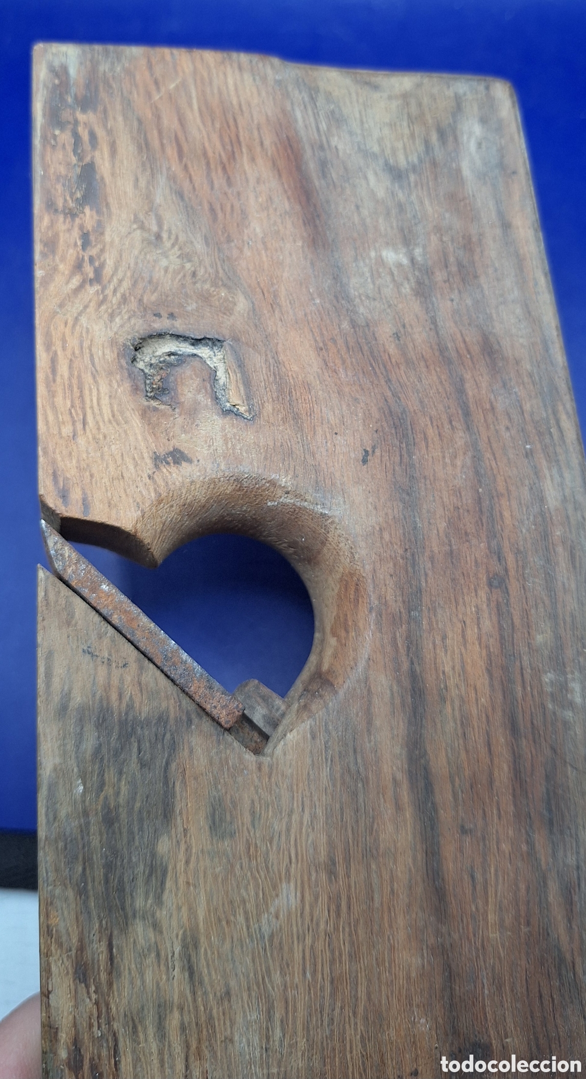 Antig&uuml;edades: Antiguo Cepillo de Carpintero - Madera - - Foto 6