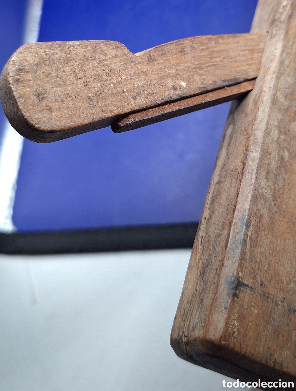Antig&uuml;edades: Antiguo Cepillo de Carpintero - Madera - - Foto 9