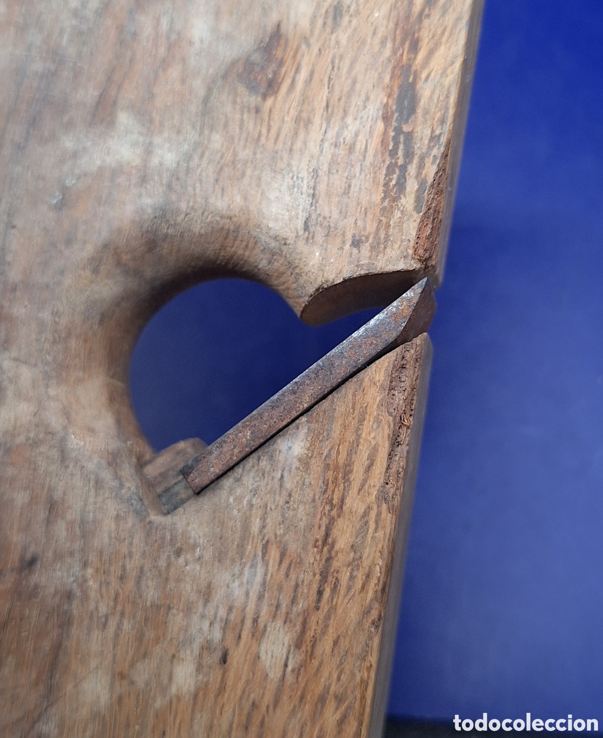 Antig&uuml;edades: Antiguo Cepillo de Carpintero - Madera - - Foto 10