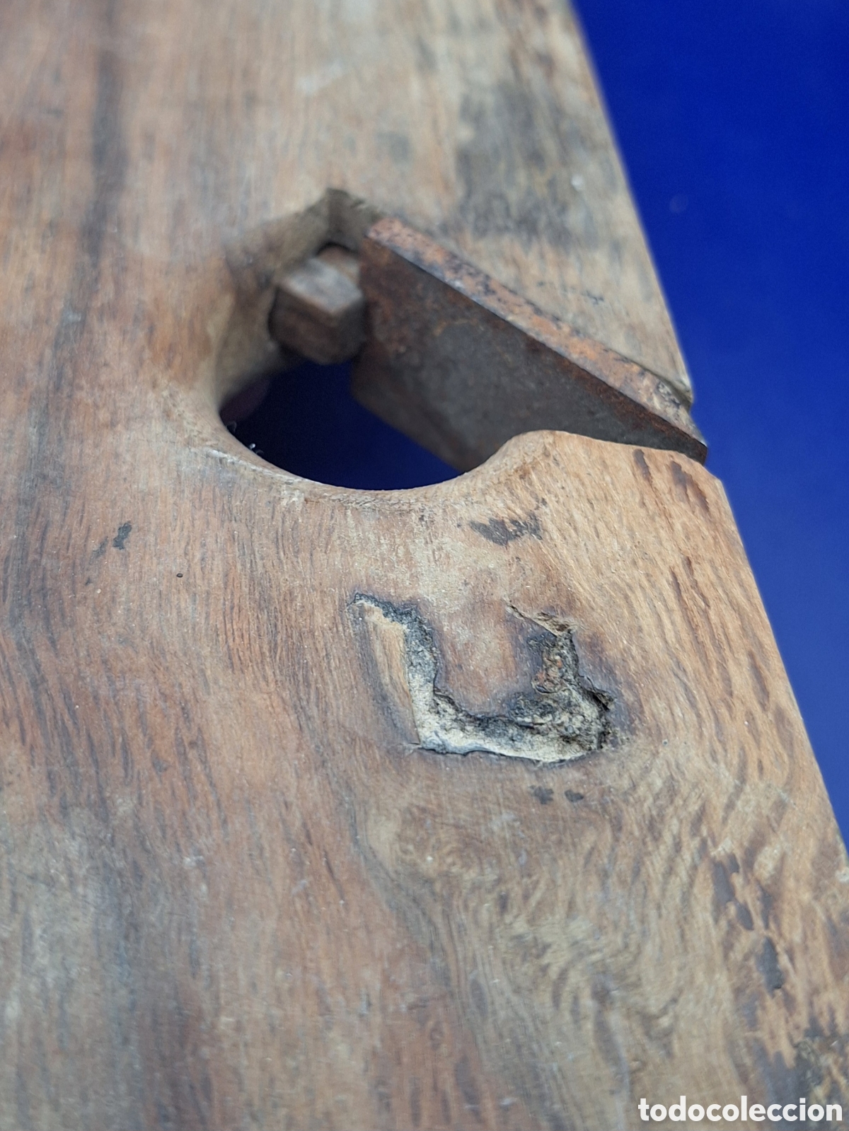 Antig&uuml;edades: Antiguo Cepillo de Carpintero - Madera - - Foto 13