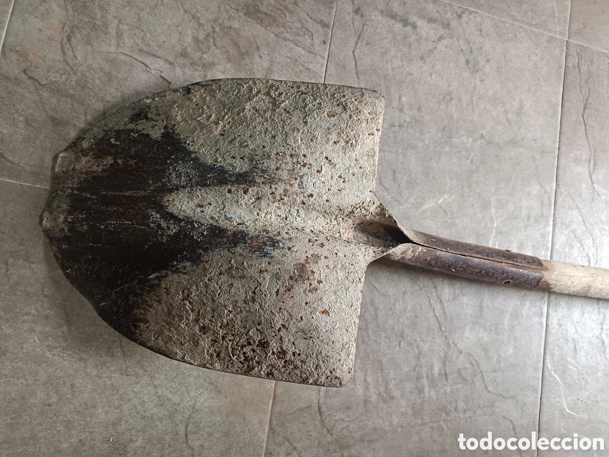 Antig&uuml;edades: Pala de pico con mango largo - Foto 6