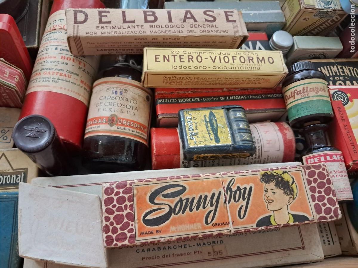 Antig&uuml;edades: COLECCI&Oacute;N DE MEDICINAS ANTIGUAS - Foto 2
