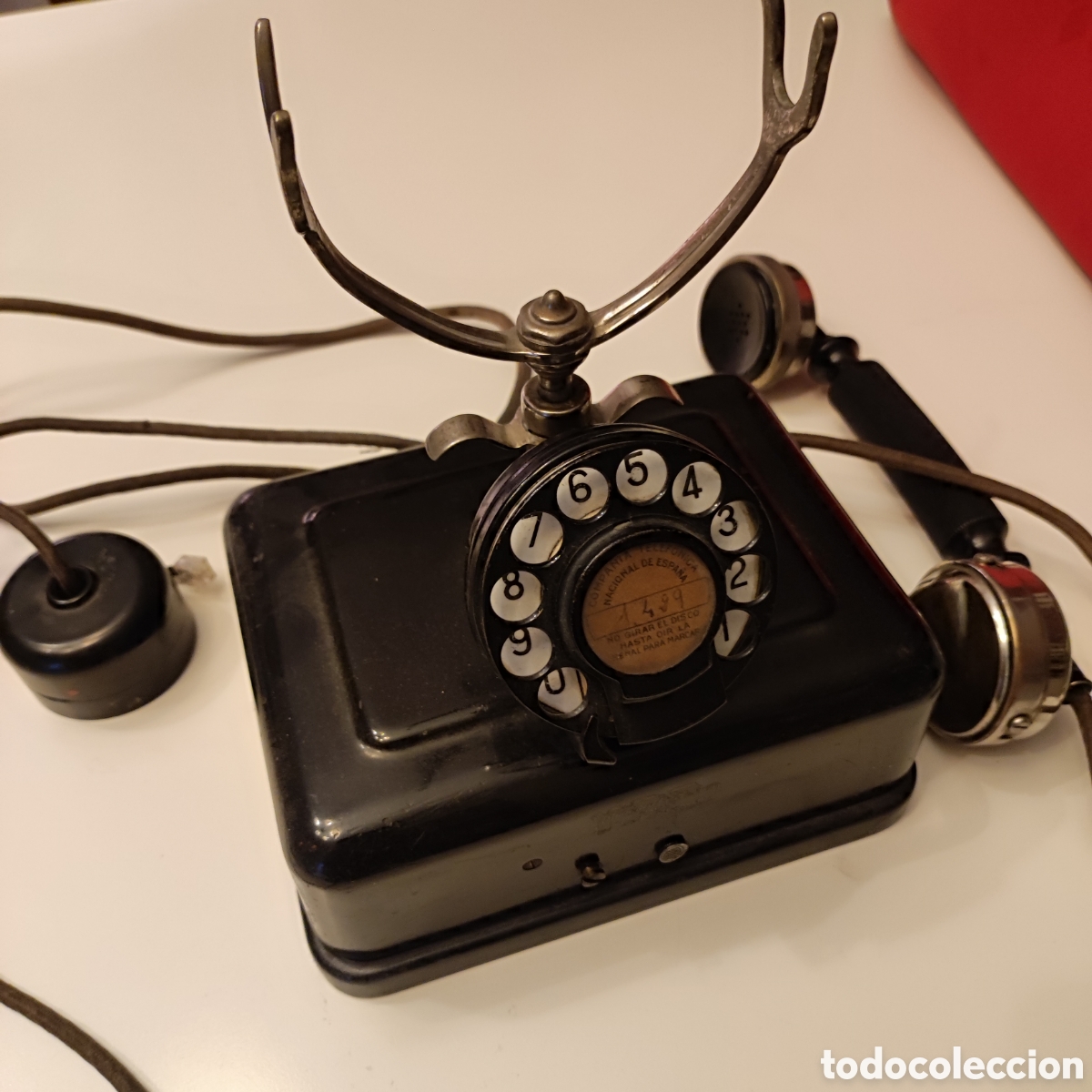 Tel&eacute;fonos: Antiguo tel&eacute;fono Standard El&eacute;ctrica - Foto 6