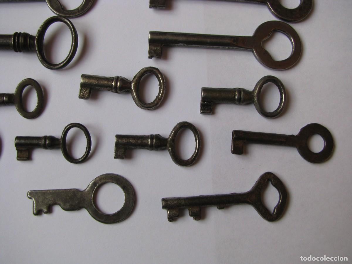 Antig&uuml;edades: LOTE DE ANTIGUAS LLAVES. - Foto 5
