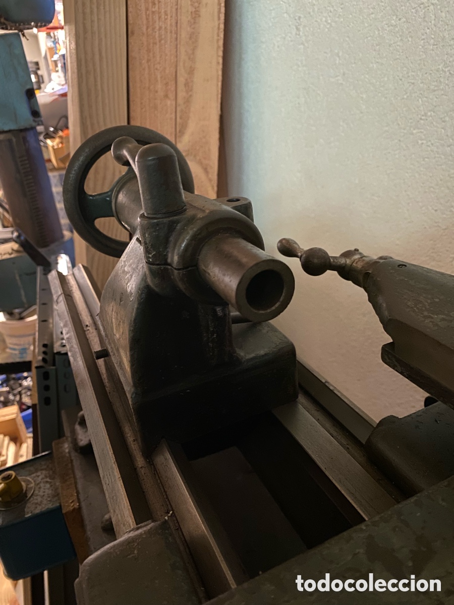 Antig&uuml;edades: Torno paralelo industrial antiguo - Foto 3