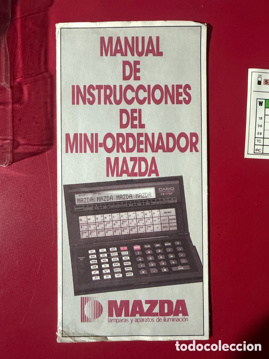 Antig&uuml;edades: Calculadora Casio fx-770P - Foto 4