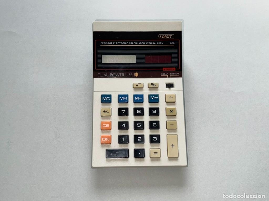 Antig&uuml;edades: Calculadora CASIO EC-886 - Foto 1