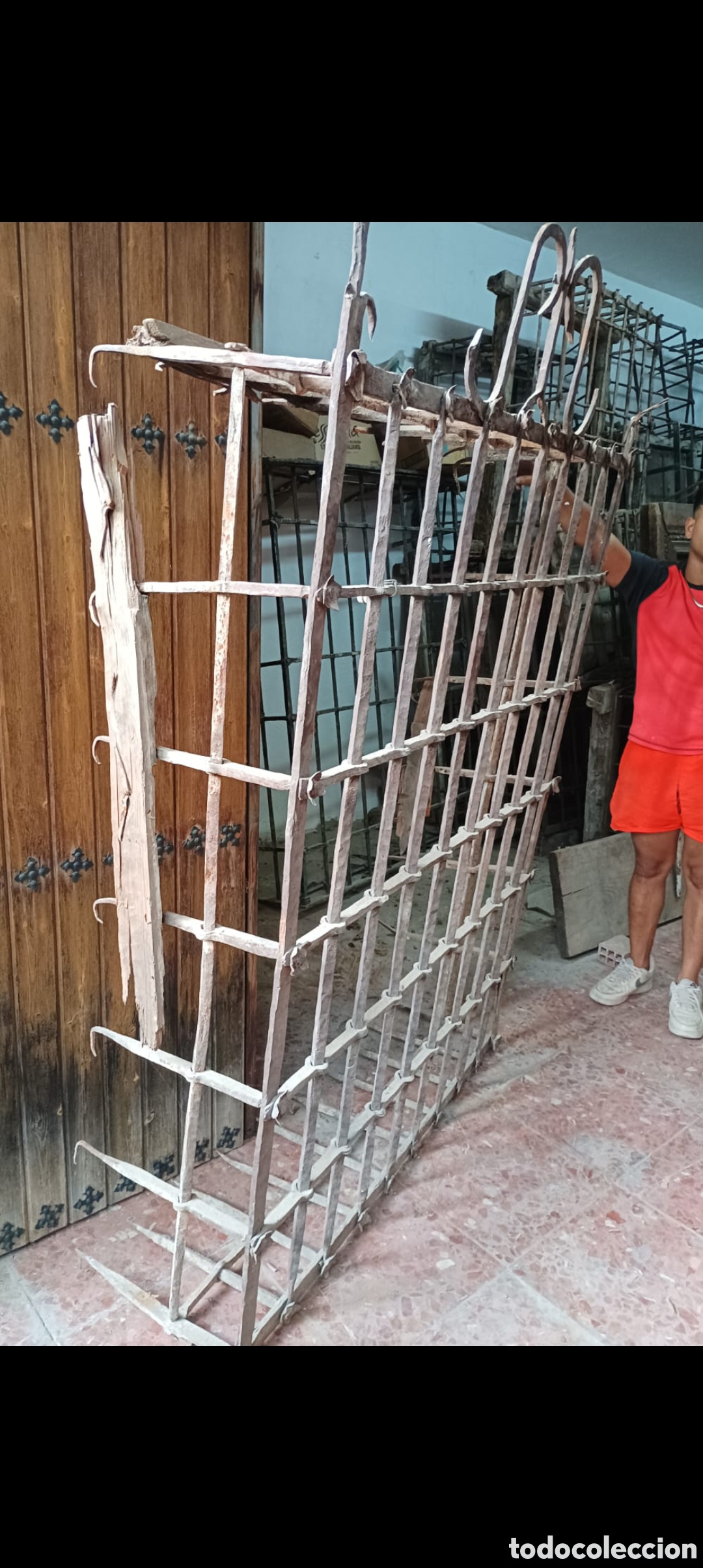 Antig&uuml;edades: REJA ANTIGUA DE FORJA - Foto 2