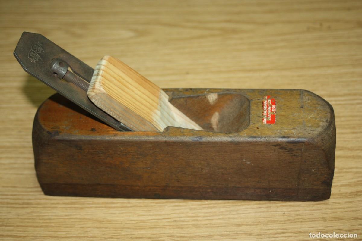 Antig&uuml;edades: Cepillo de madera Goldenberg - Foto 1
