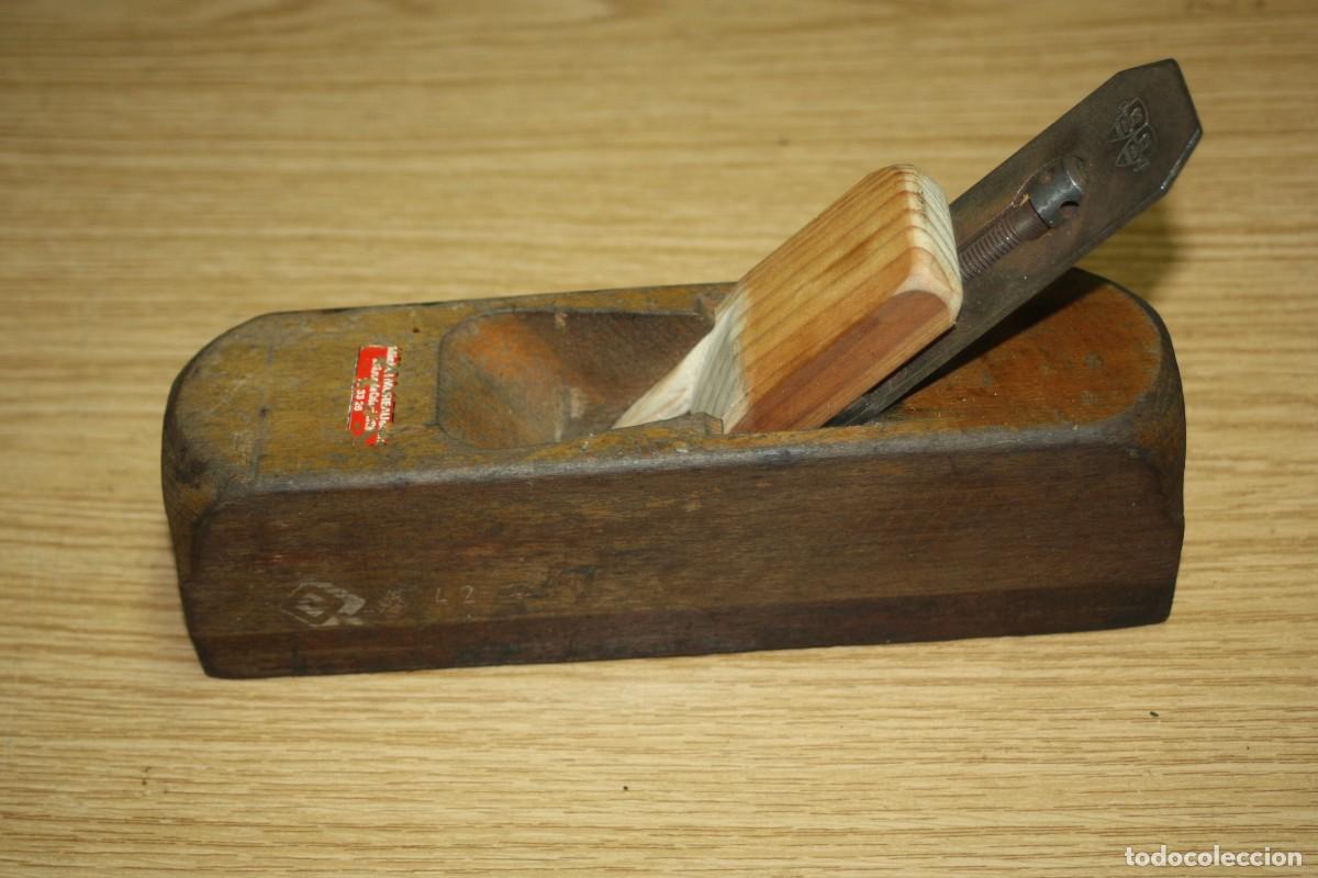 Antig&uuml;edades: Cepillo de madera Goldenberg - Foto 2