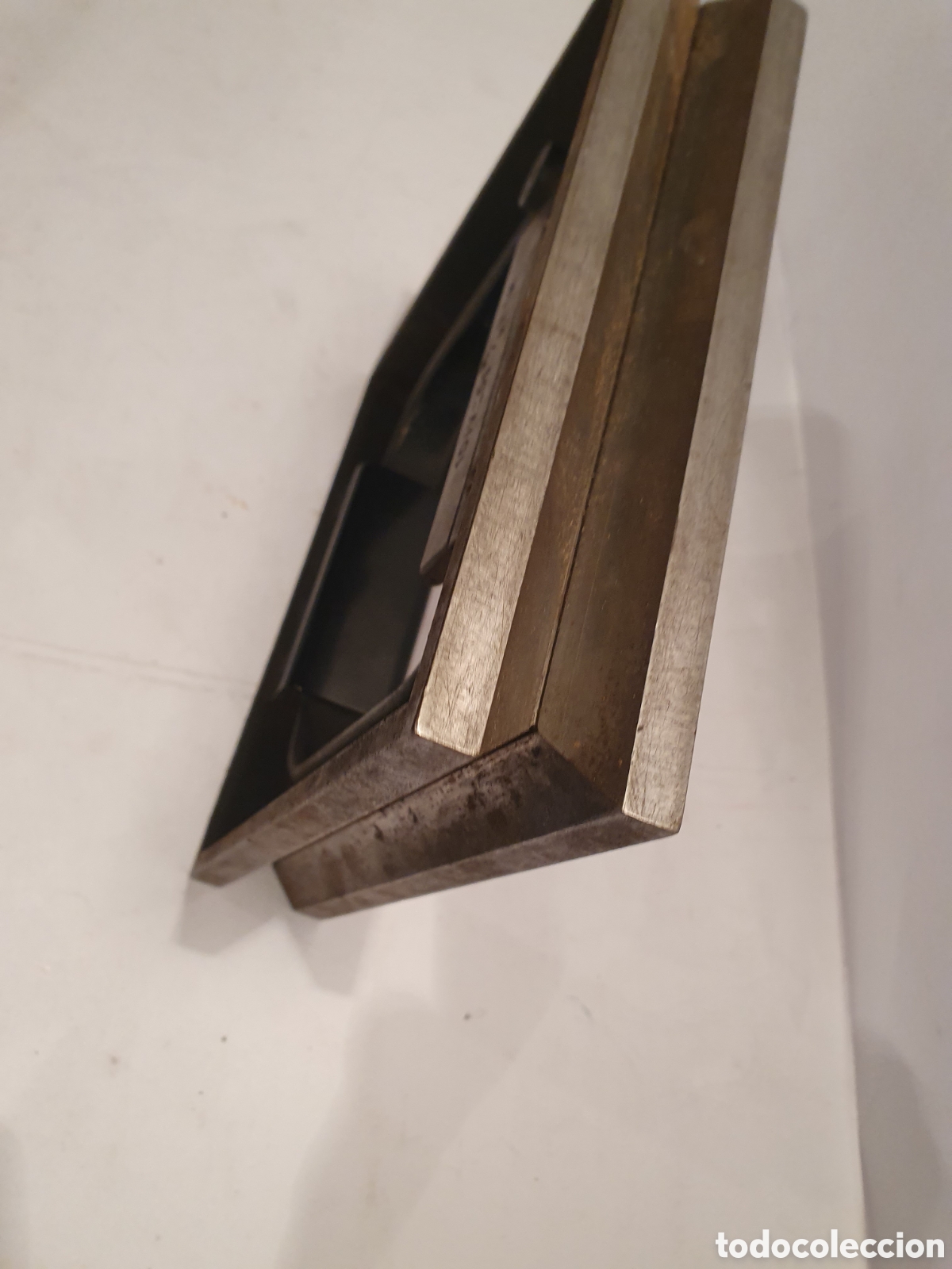 Antig&uuml;edades: NIVEL CUADRADO DE PRECISION. BASE PLANA Y PRISMATICA. - Foto 6