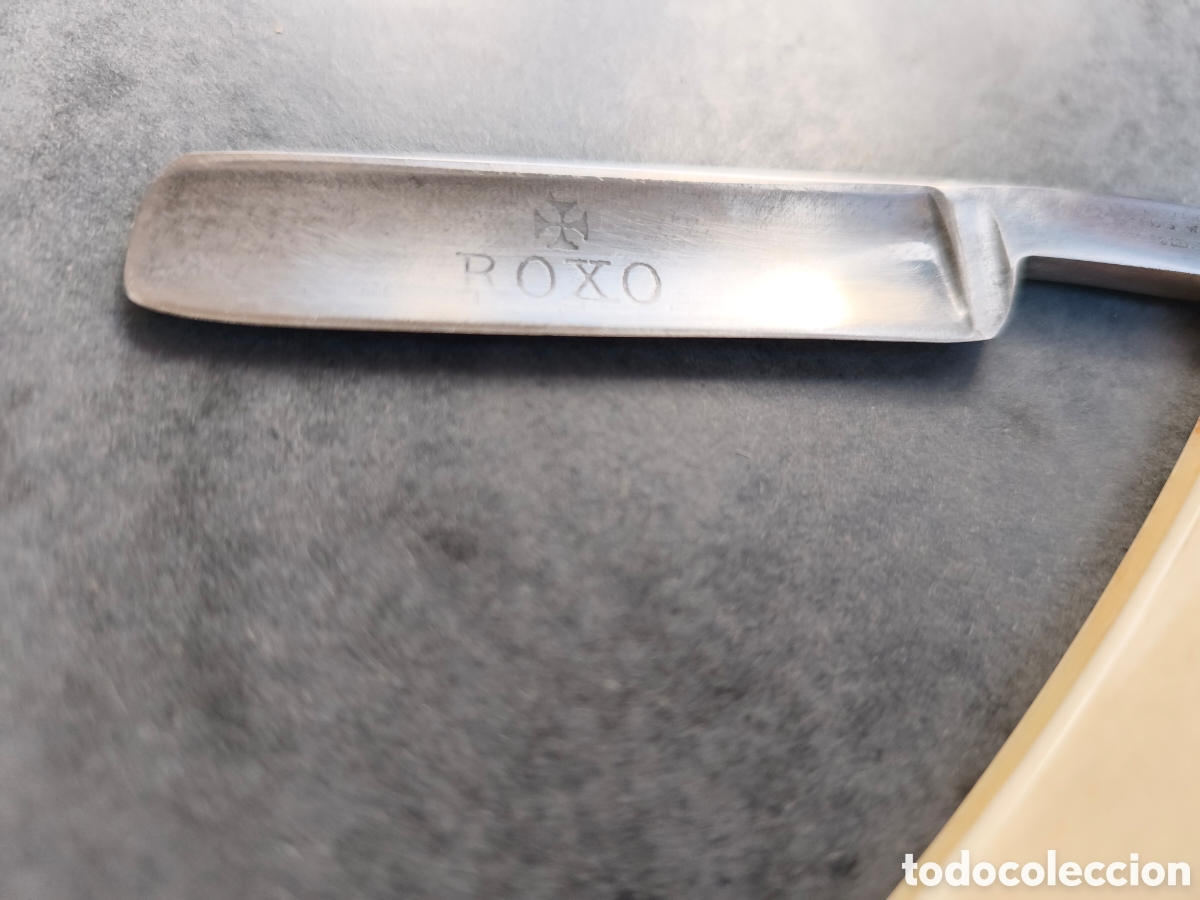 Antig&uuml;edades: Navaja de barbero roxo - Foto 3