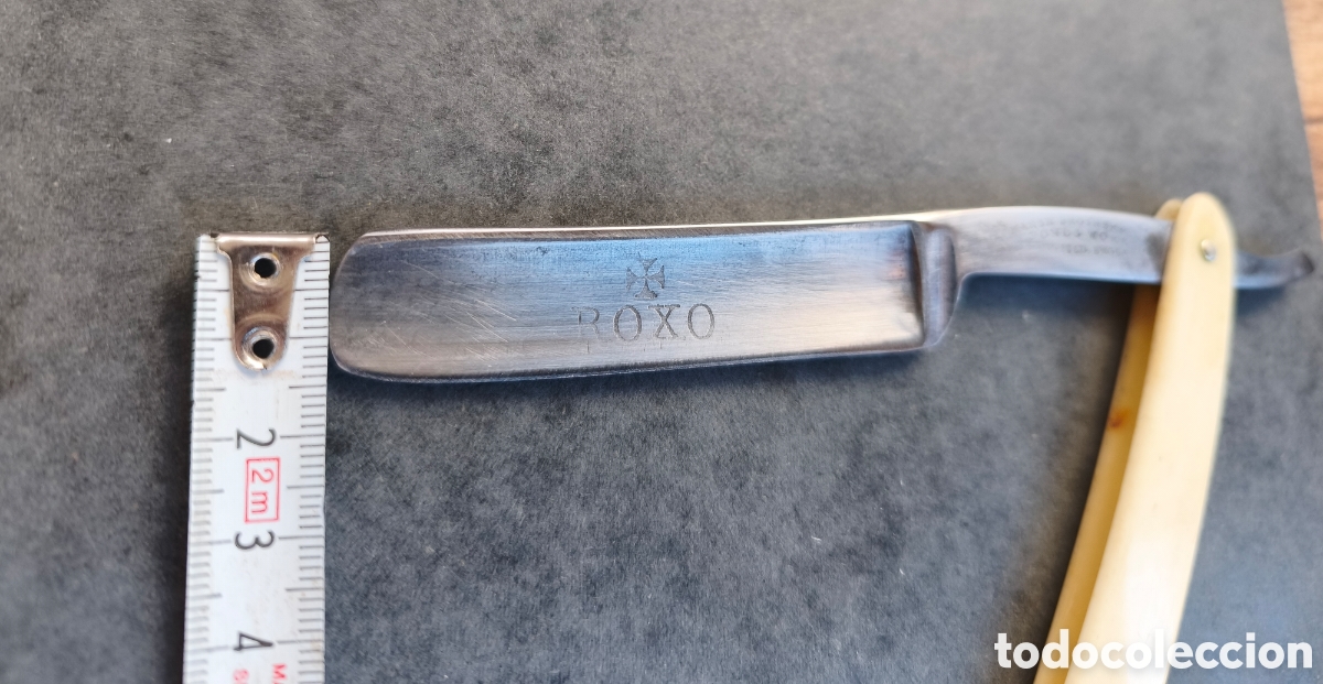 Antig&uuml;edades: Navaja de barbero roxo - Foto 7