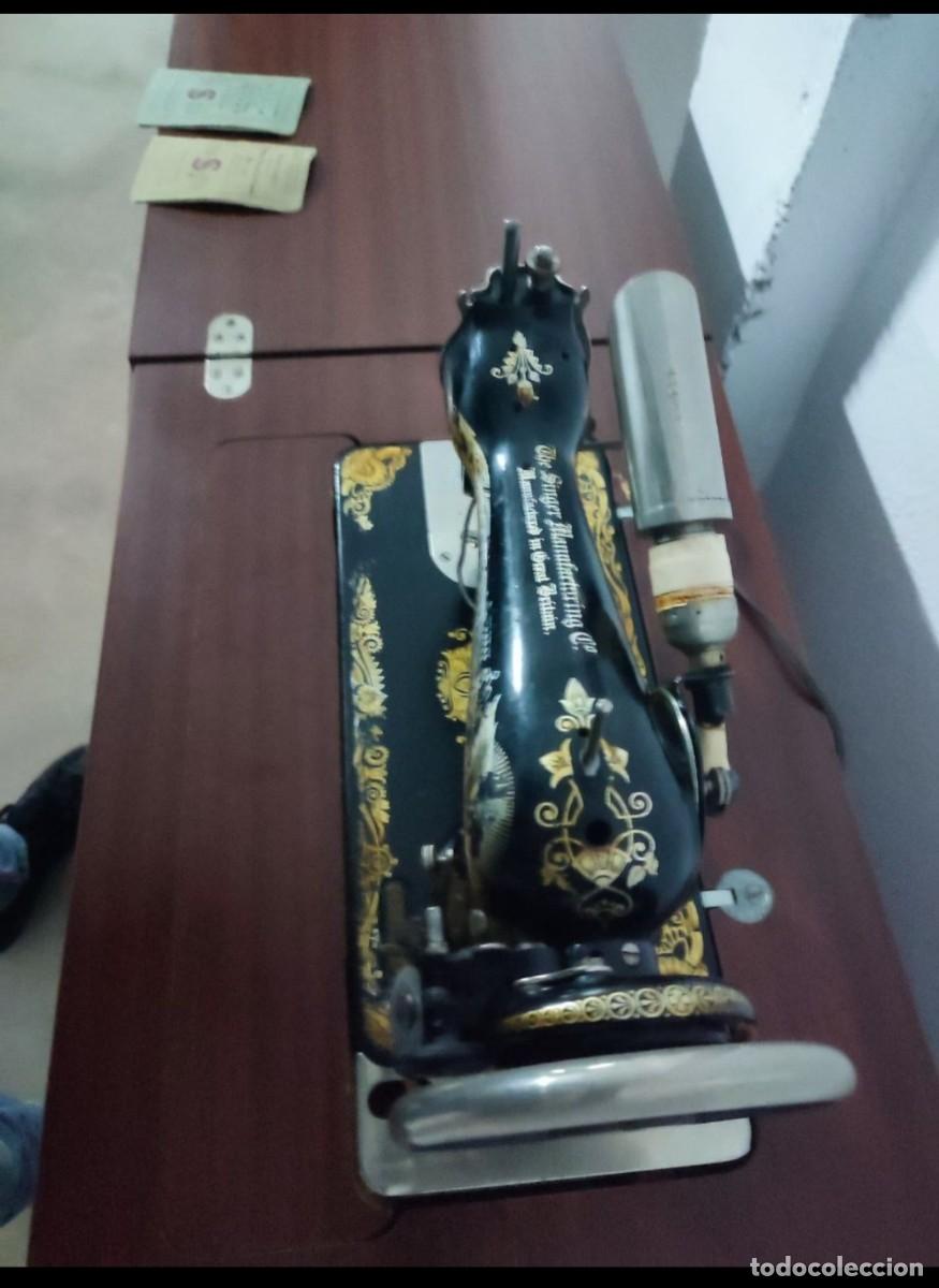 Antig&uuml;edades: Singer maquina coser - Foto 1