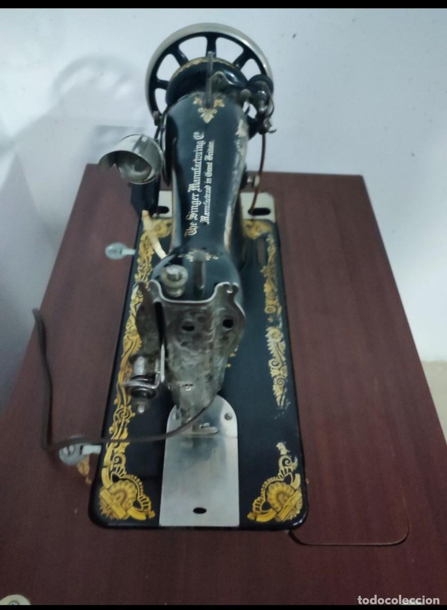 Antig&uuml;edades: Singer maquina coser - Foto 2