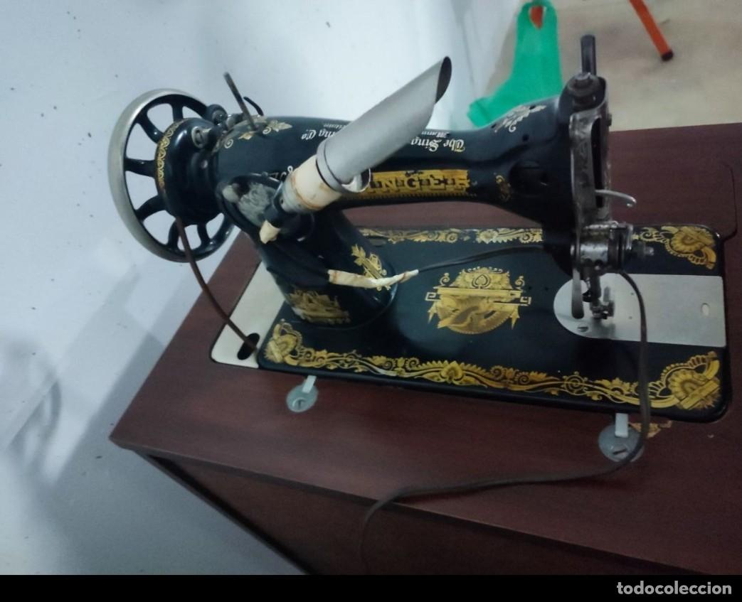 Antig&uuml;edades: Singer maquina coser - Foto 3
