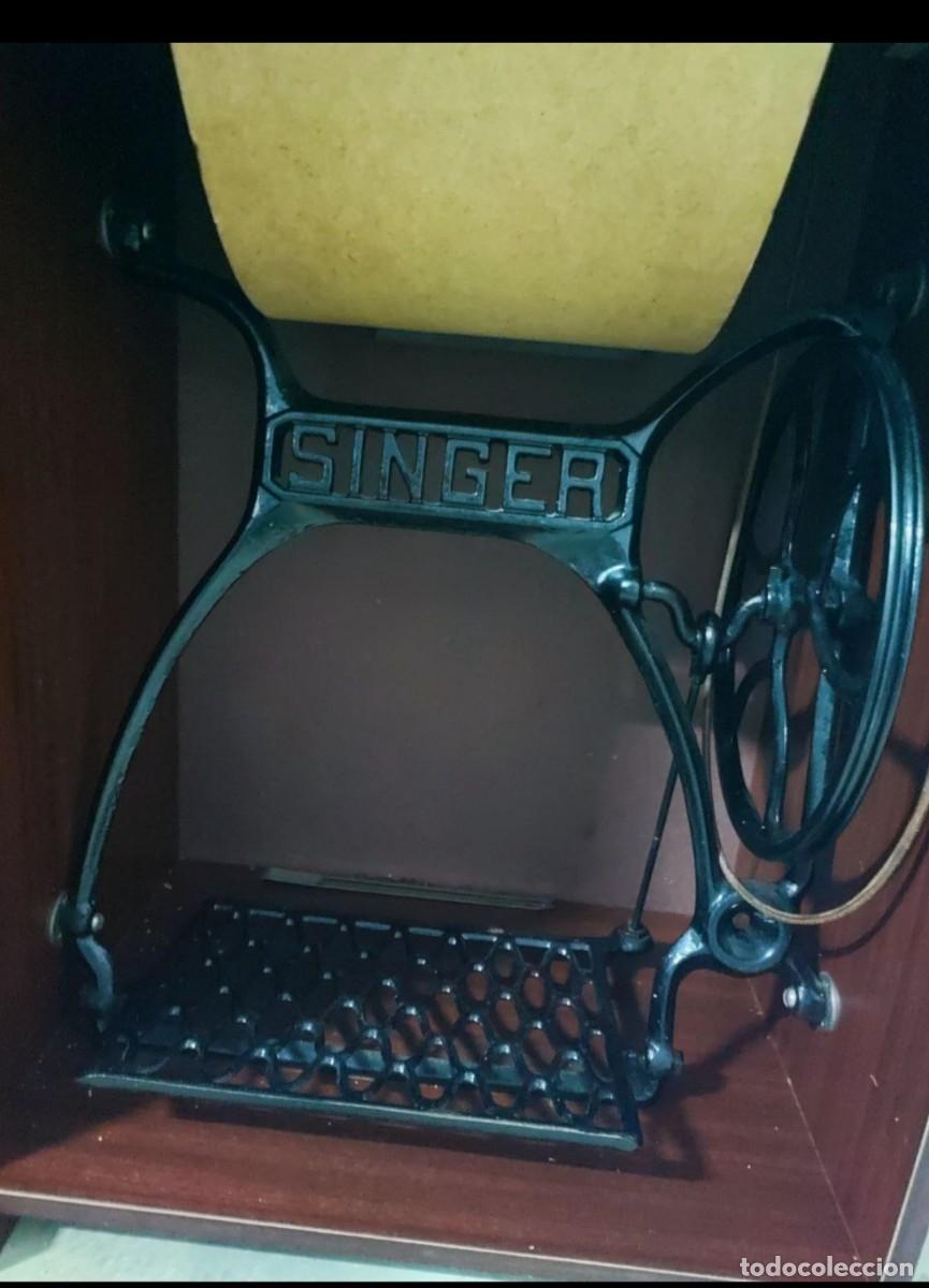 Antig&uuml;edades: Singer maquina coser - Foto 4