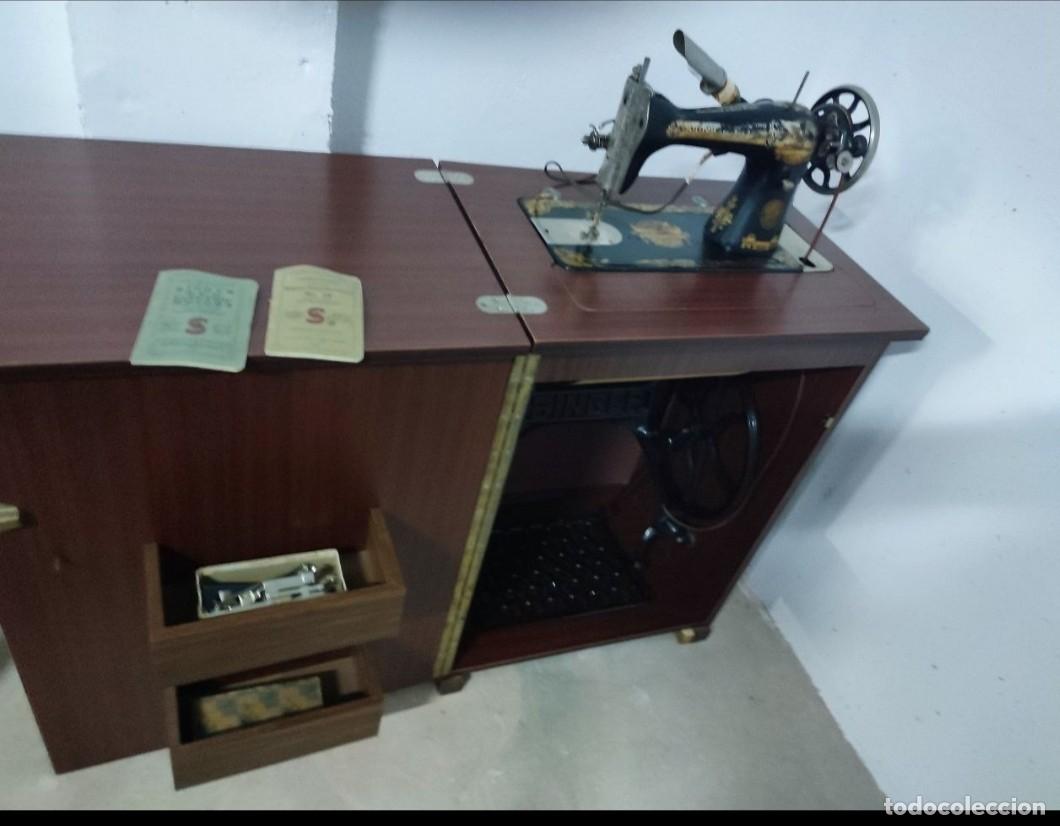Antig&uuml;edades: Singer maquina coser - Foto 6