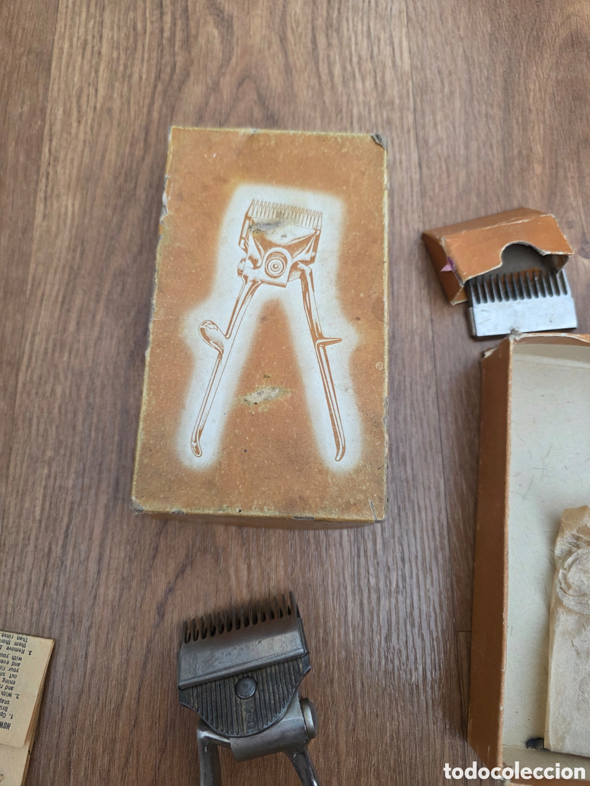 Antig&uuml;edades: Antiguo Cortapelos manual vintage - Foto 2