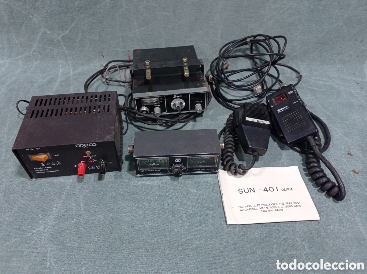 Antig&uuml;edades: LOTE DE OBJETOS DE RADIOAFICIONADO - Foto 1