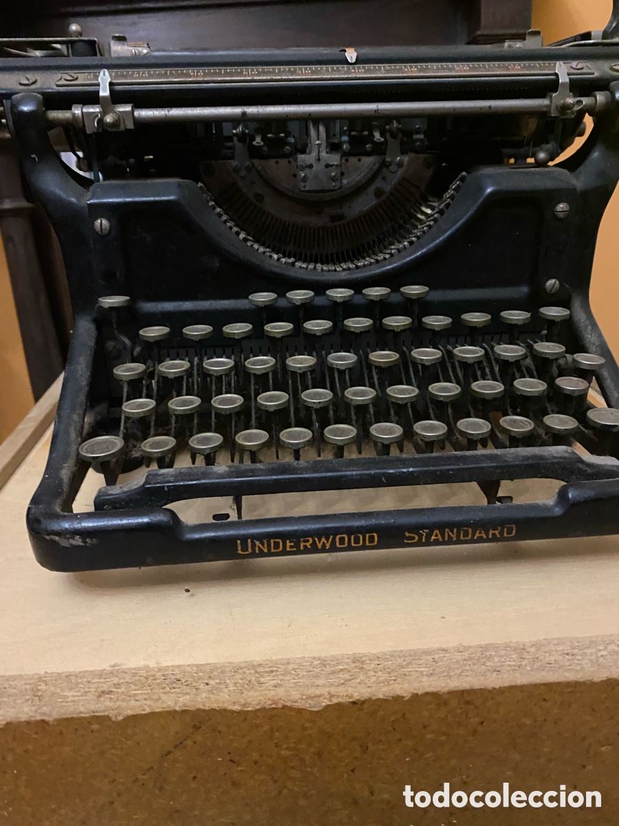 Antig&uuml;edades: Maquina escribir underwood - Foto 2