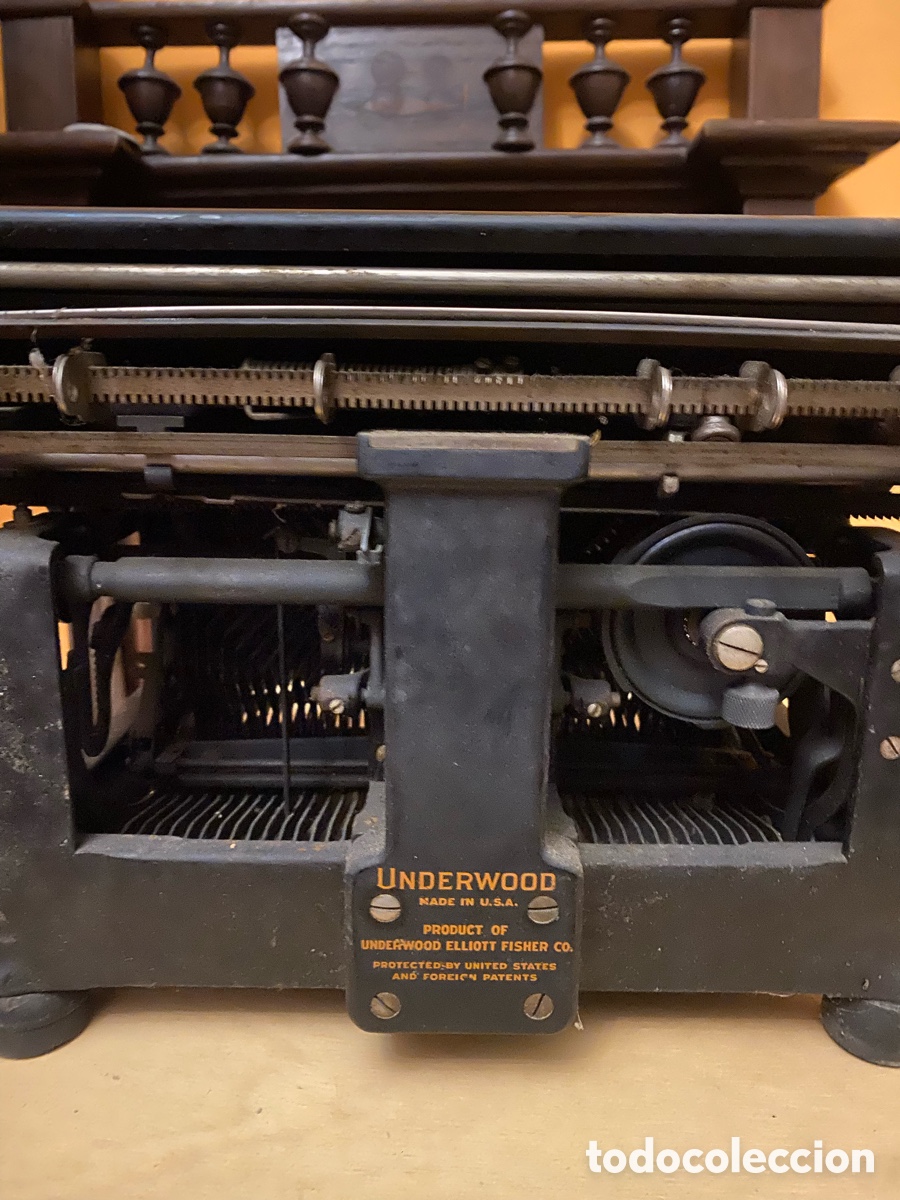 Antig&uuml;edades: Maquina escribir underwood - Foto 3