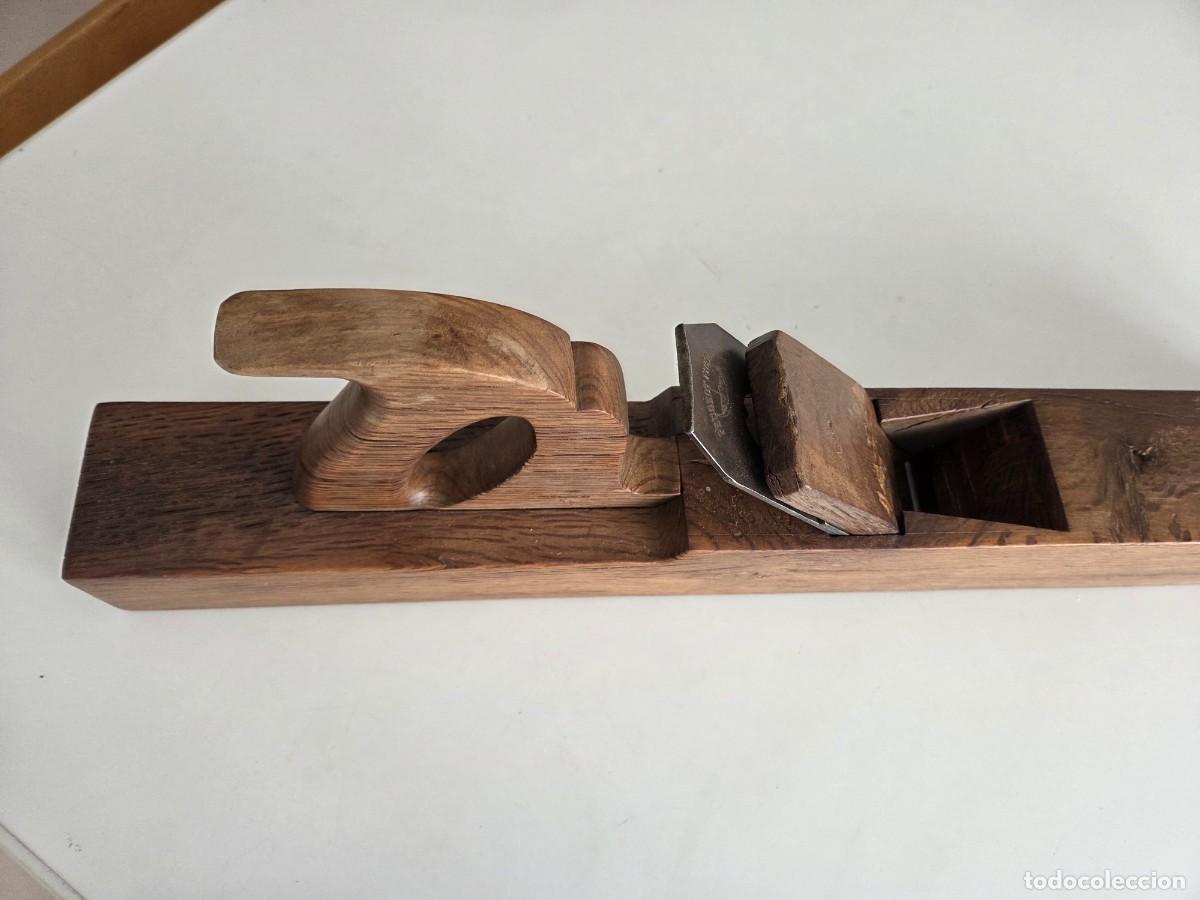 Antig&uuml;edades: Cepillo antiguo de carpintero en madera, 1&ordf; mitad del s. XX - Foto 9
