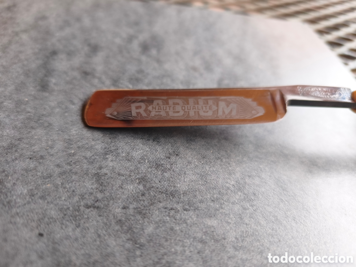 Antig&uuml;edades: Navaja de barbero radium - Foto 5