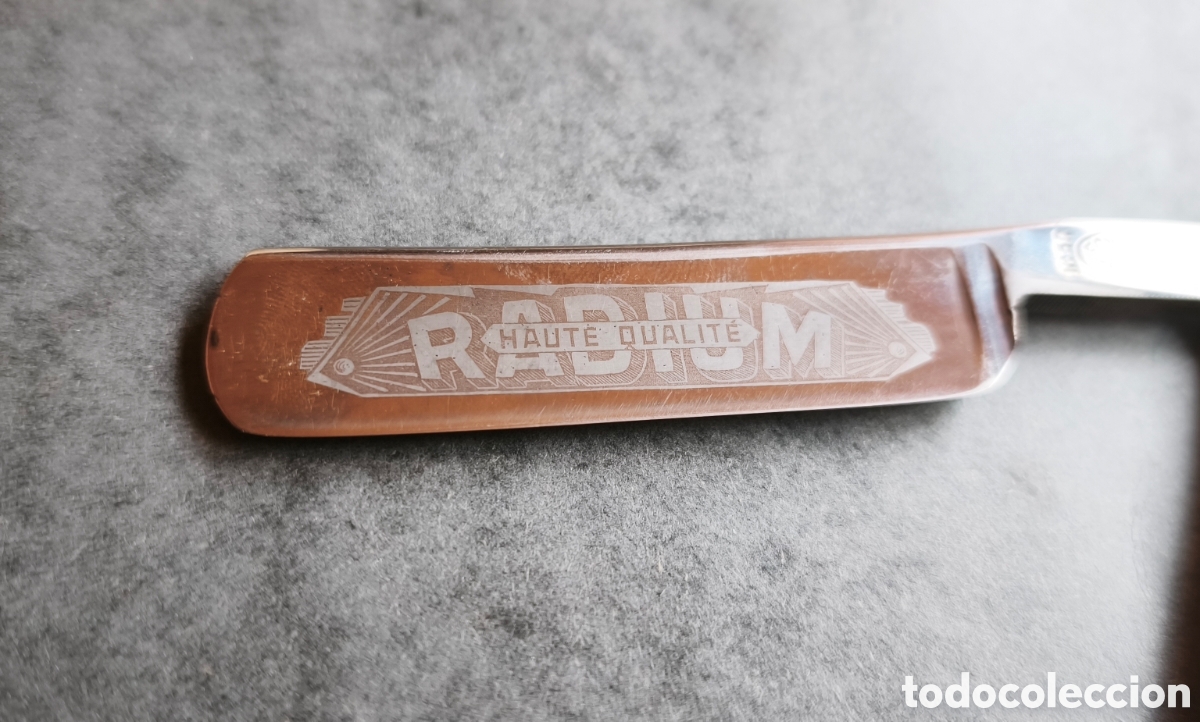 Antig&uuml;edades: Navaja de barbero radium - Foto 4