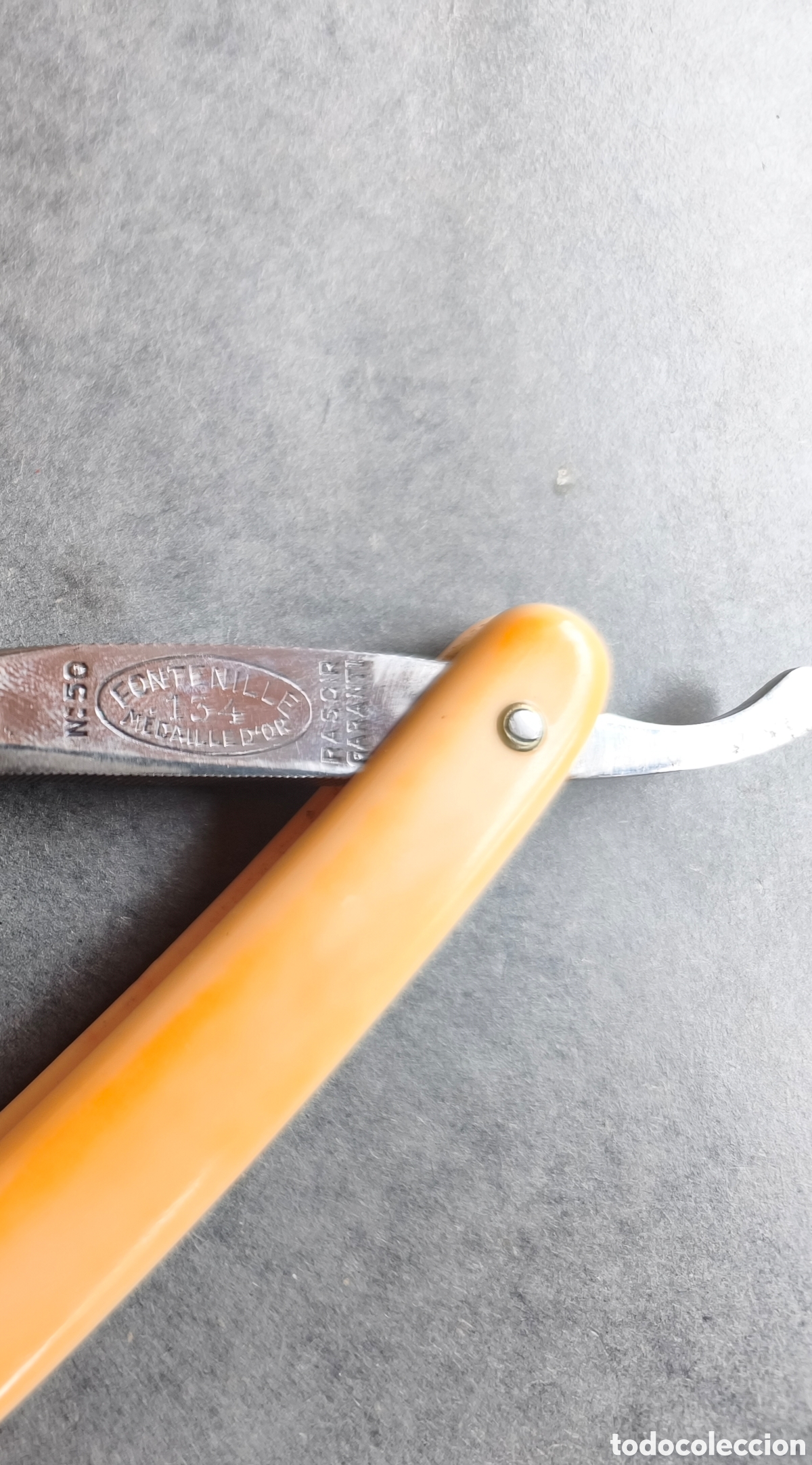 Antig&uuml;edades: Navaja de barbero radium - Foto 3