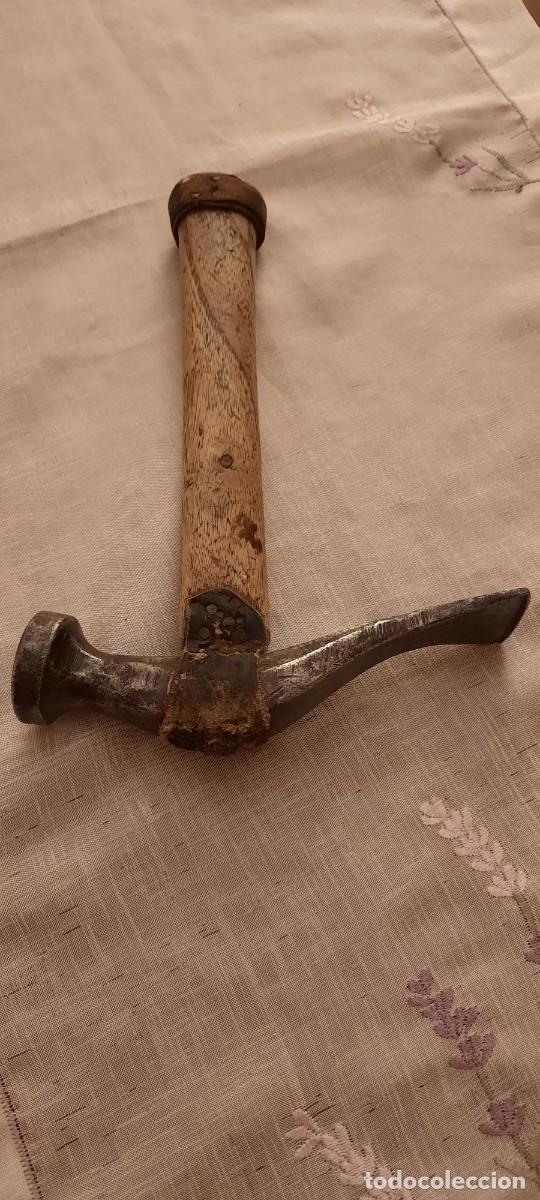 Antig&uuml;edades: ANTIGUO MARTILLO DE ZAPATERO - Foto 5