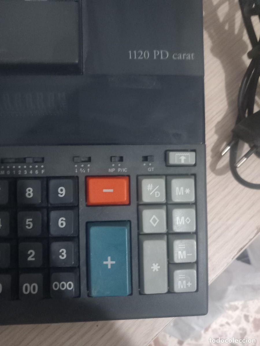 Antig&uuml;edades: CALCULADORA TRIUMPH ADLER 1120 PD FUNCIONA,, - Foto 5