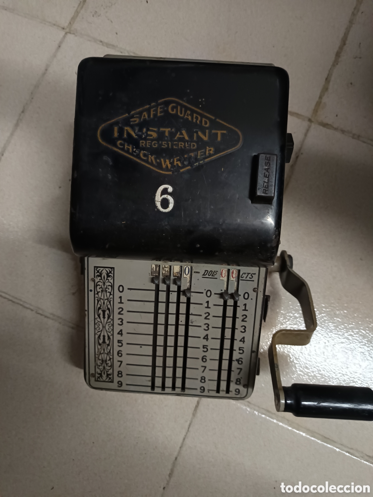 Antig&uuml;edades: Maquina impresora de facturas - Foto 1